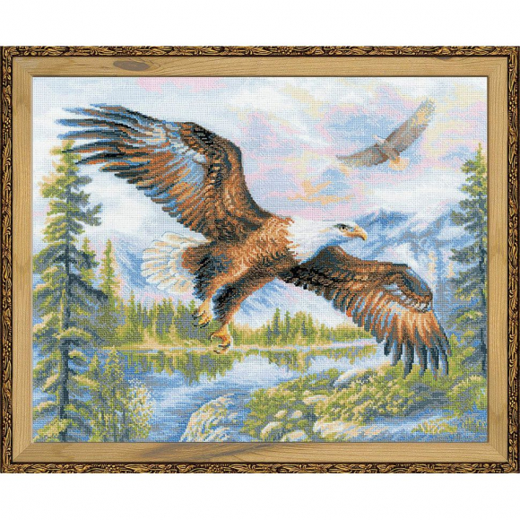 Набор для вышивания РИОЛИС арт.1471 Свободный полет 50х40 см