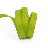 Лента Ideal репсовая в рубчик шир.12мм цв. 548 зеленый киви уп.27,42м