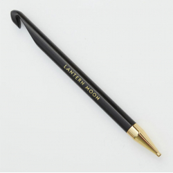 350222 Knit Pro Крючок для вязания тунисский, съемный Lantern Moon 3,75мм, эбеновое дерево, черный