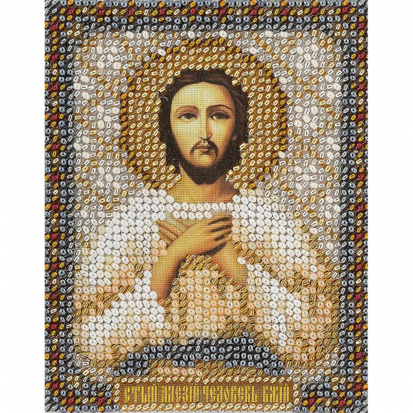 Набор для вышивания PANNA арт. CM-1261 Икона Св. Алексия, человека Божьего 8,5х10,5 см