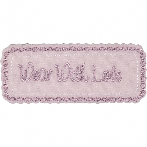 Термоаппликация "Носить с любовью"