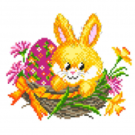 Набор для вышивания счетным крестом МАТРЕНИН ПОСАД арт.20х22 - 6547/СК Пасхальный зайчик Набор для вышивания счетным крестом МАТРЕНИН ПОСАД арт.20х22 - 6547/СК Пасхальный зайчик