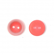 Пуговицы пластик CX K-65 цв.006 коралловый 18L-11мм, 2 прокола, 72 шт