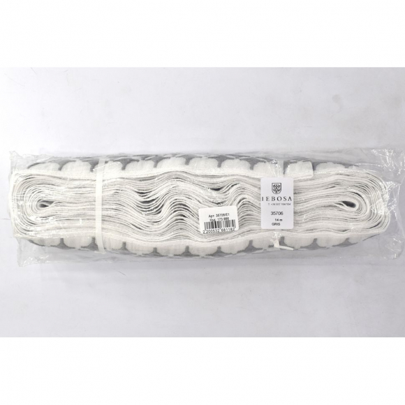 173886_Шитье-вышивка на батисте, прошва, 40 мм, цвет белый