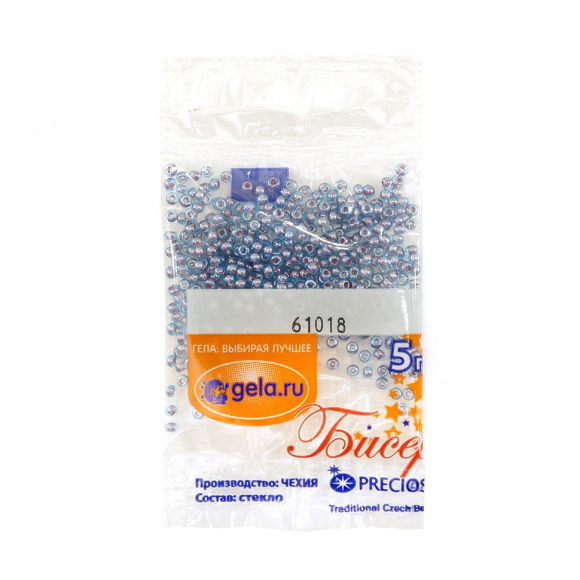 Бисер №10, 5 г., цвет 61018