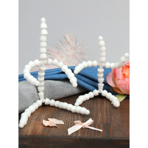 Скелет для игрушки 26 см, руки 7 звеньев - 8 см, ноги 9 звеньев - 11 см