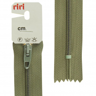 79859_Молния Meras, спираль, неразъёмная, 4 мм, 18 см, цвет 2827, хаки