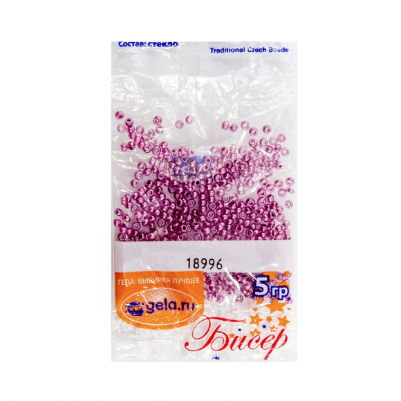 Бисер №10, 5 г., цвет 18996