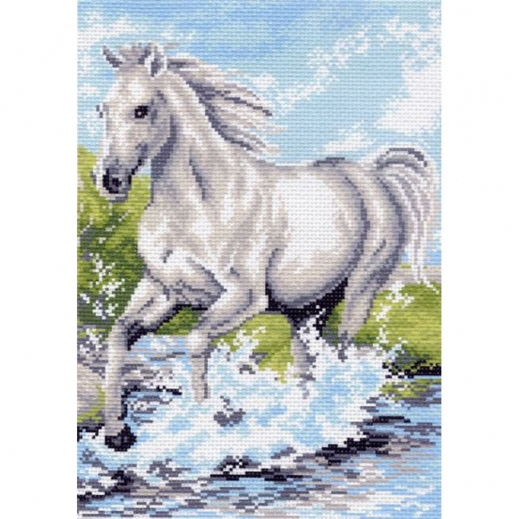 Рисунок на канве МАТРЕНИН ПОСАД арт.28х37 - 0738 Ветер перемен