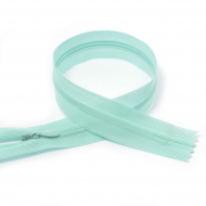 Молния MaxZipper пласт. потайная №3 20см н/р цв.F201 бирюзовый уп.50шт