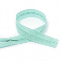 Молния MaxZipper пласт. потайная №3 20см н/р цв.F201 бирюзовый уп.50шт