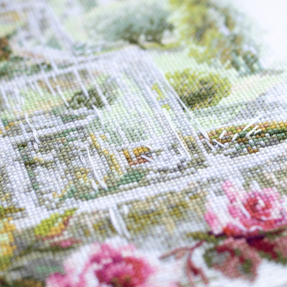 Набор для вышивания ЧУДЕСНАЯ ИГЛА арт.110-063 Фонтан желаний 20х26 см