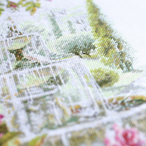 Набор для вышивания ЧУДЕСНАЯ ИГЛА арт.110-063 Фонтан желаний 20х26 см