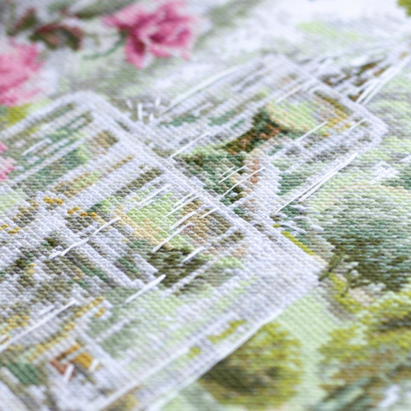 Набор для вышивания ЧУДЕСНАЯ ИГЛА арт.110-063 Фонтан желаний 20х26 см