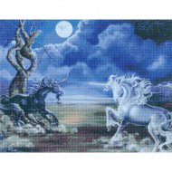 16230_Набор для вышивания "Битва единорогов"