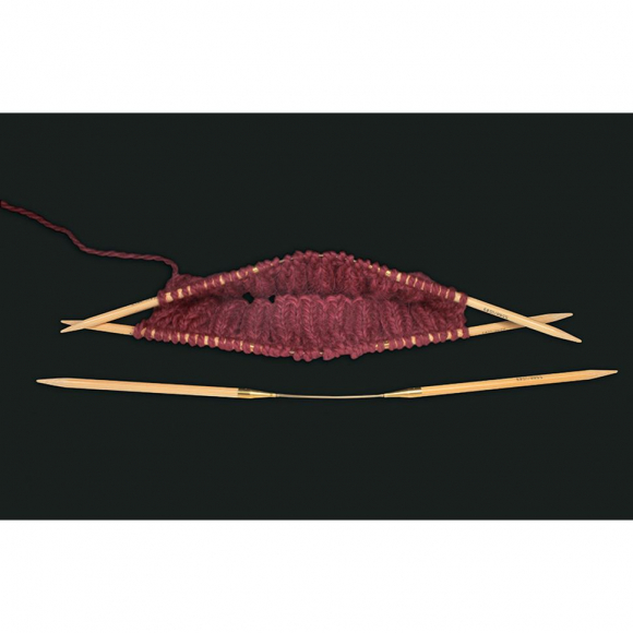 136694_Спицы чулочные гибкие, бамбук, addiCraSyTrio BAMBOO LONG №4,5, 30 см