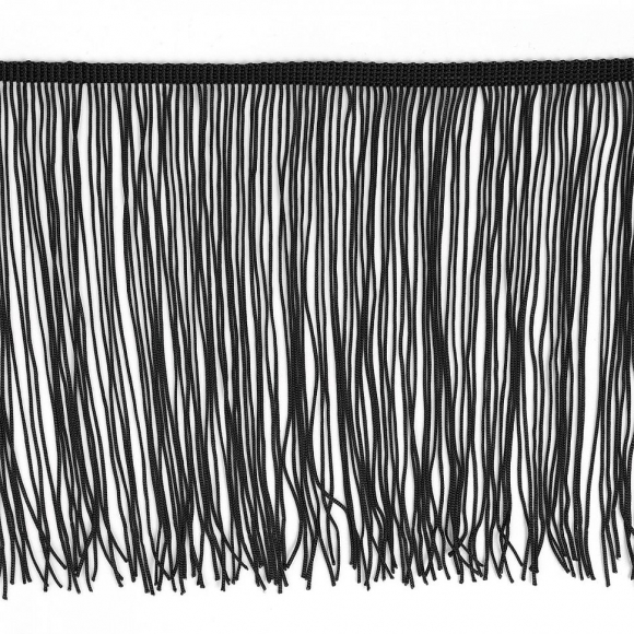 Бахрома отделочная 20 см черный уп.5м Бахрома отделочная 20 см черный уп.5м