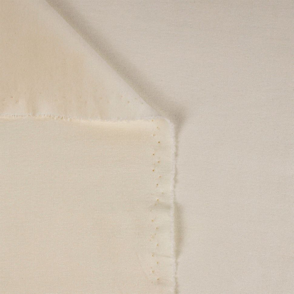 Ткань Джерси 350 г/м? 60% вискоза, 35% полиэстер, 5% спандекс шир.155 см арт.TBY.Jrs.350.14 цв.14 айвори уп.1м