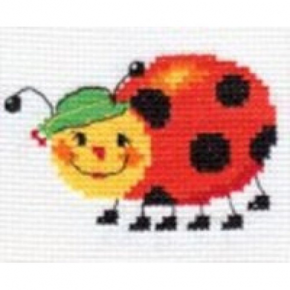 Набор для вышивания АЛИСА арт.0-45 Я бегу 8х8 см