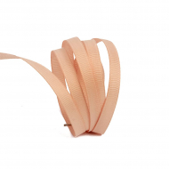 Лента Ideal репсовая в рубчик шир.6мм цв. 813 пудровый уп.27,42м