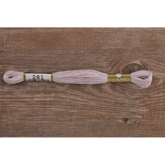 Мулине COSMO однотонный цвет 281