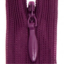 Молния потайная нераз 35см S-265 фиолетовый грязный SBS уп.100шт