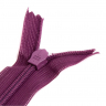 Молния потайная нераз 35см S-265 фиолетовый грязный SBS уп.100шт