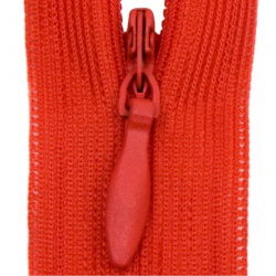 Молния потайная нераз 50см S-819 красный SBS уп.100шт