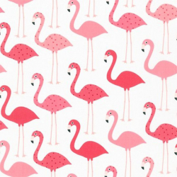Ткань для пэчворка PEPPY Urban Zoologie 122 г/м? 100% хлопок цв.AAK-14719-111 FLAMINGO уп.50х55 см