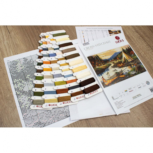 187739_Набор для вышивания "Золотой ручеек"