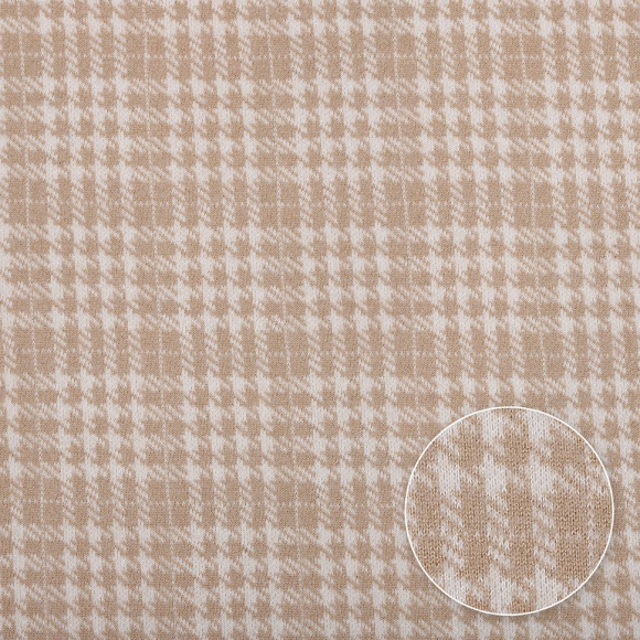 Ткань Костюмная 320 г/м? 100% полиэстер шир.150 см арт.С.1115.04 цв.светло-бежевый рул.30м