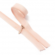 Молния MaxZipper пласт. потайная №3 20см н/р цв.F152 (149) бл.розовый уп.50шт