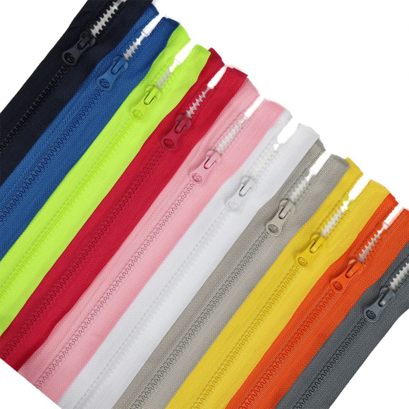 Молния MaxZipper трактор №5 1 замок усил.зв., 40см АССОРТИ №1 уп.10цв х 5шт