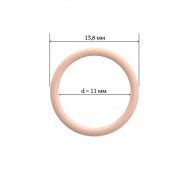 Кольцо для бюстгальтера металл ARTA.F.2830 ?11мм, цв.168 серебристый пион, уп.50шт