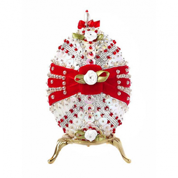 Набор для творчества декоративное яйцо "Клубника со сливками" Набор для творчества декоративное яйцо "Клубника со сливками"