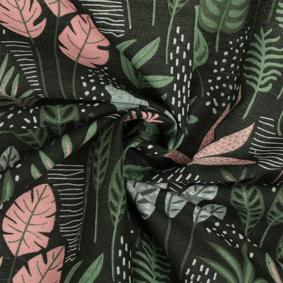 Ткань Лен, арт.TBY-DJ-46, 140г/м?, 30% лен 70% хлопок, шир.150см, уп.1м