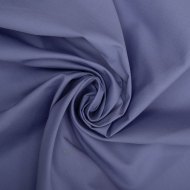 Ткань рубашечная 115 г кв.м 65% полиэстер, 35% хлопок шир.150 см арт.Р.30136.27 цв.27 василек уп.25м