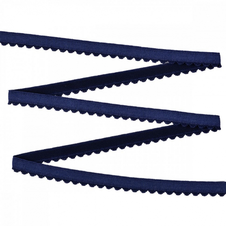 Резинка TBY LAUMA бельевая (отделочная) 605 12мм цв.061 темно-синий уп.20м