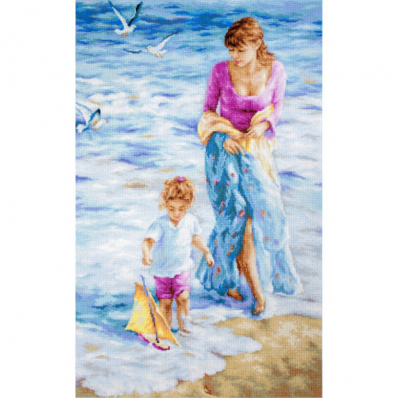 Набор для вышивания LUCA-S арт. B531 Драгоценный момент 31х51 см