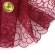 Кружево вышивка на сетке KRUZHEVO арт.TBY.OG47 шир.205мм цв.бордо уп.8м