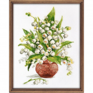 Набор для вышивания ОВЕН арт. 895 Лесной жемчуг 19х26 см