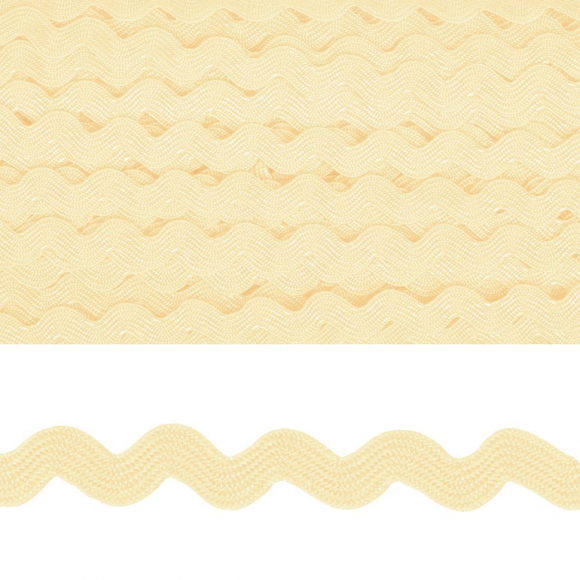 Тесьма декоративная Вьюнчик арт.TBY.64312 шир.5мм цв.F102 молочный уп.32,92м