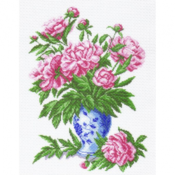 Рисунок на канве МАТРЕНИН ПОСАД арт.37х49 - 1238 Пионы Рисунок на канве МАТРЕНИН ПОСАД арт.37х49 - 1238 Пионы