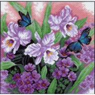 Рисунок на канве МАТРЕНИН ПОСАД арт.41х41 - 0960 Сиреневый вечер