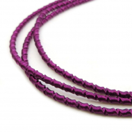 Канитель мягкая, фигурная арт.KAN/LB2-03 матовый, цв.фиолетовый уп.500 г