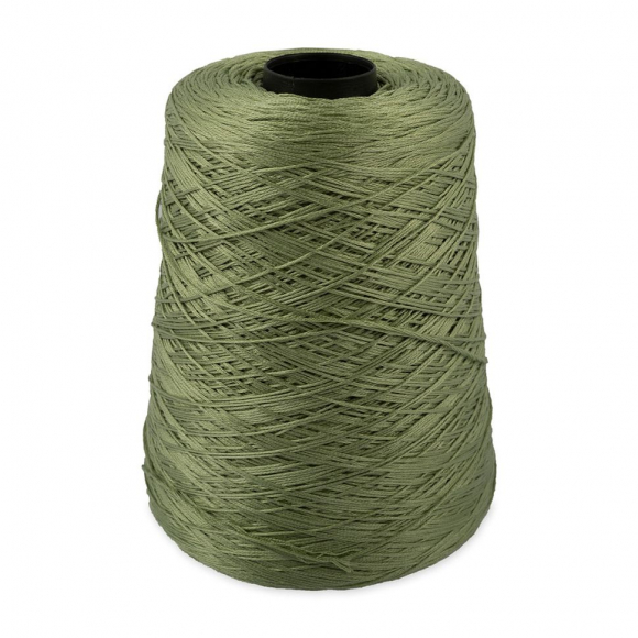 Нитки для вышивания Gamma мулине 100% хлопок 480 г ± 30 г цв.№0091 св.серо-зеленый