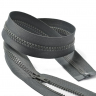 Молния MaxZipper трактор №5 1 замок усил.зв., 80см, цв.F320 серый уп.50шт