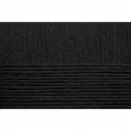 Пряжа для вязания ПЕХ Детский каприз Fit (100% акрил) 5х50г/225м цв.002 черный