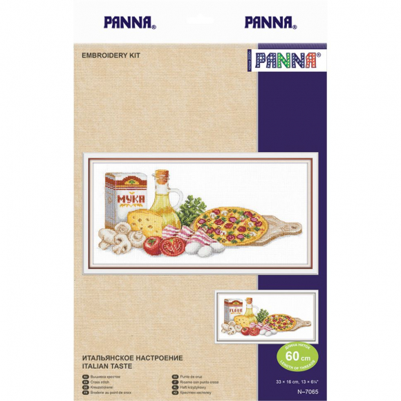 Набор для вышивания PANNA арт. N-7065 Итальянское настроение 33х16 см