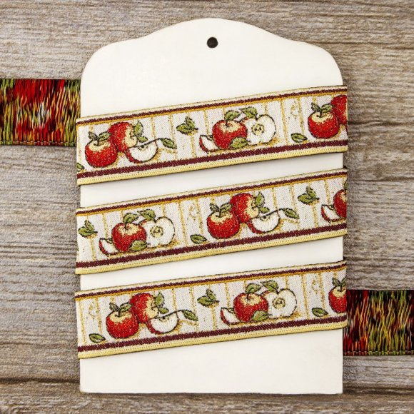 109408_Лента жаккард SAFISA, 25 мм, 15 м, цвет 02